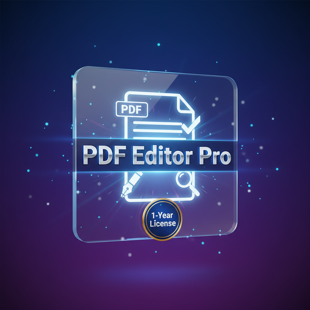 PDF Editor Pro 1-Year Software License
