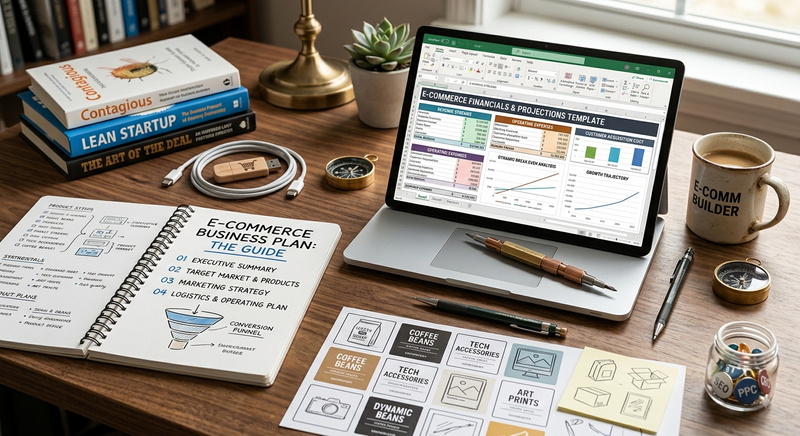 E-commerce Business Plan Template (Excel + Guide)