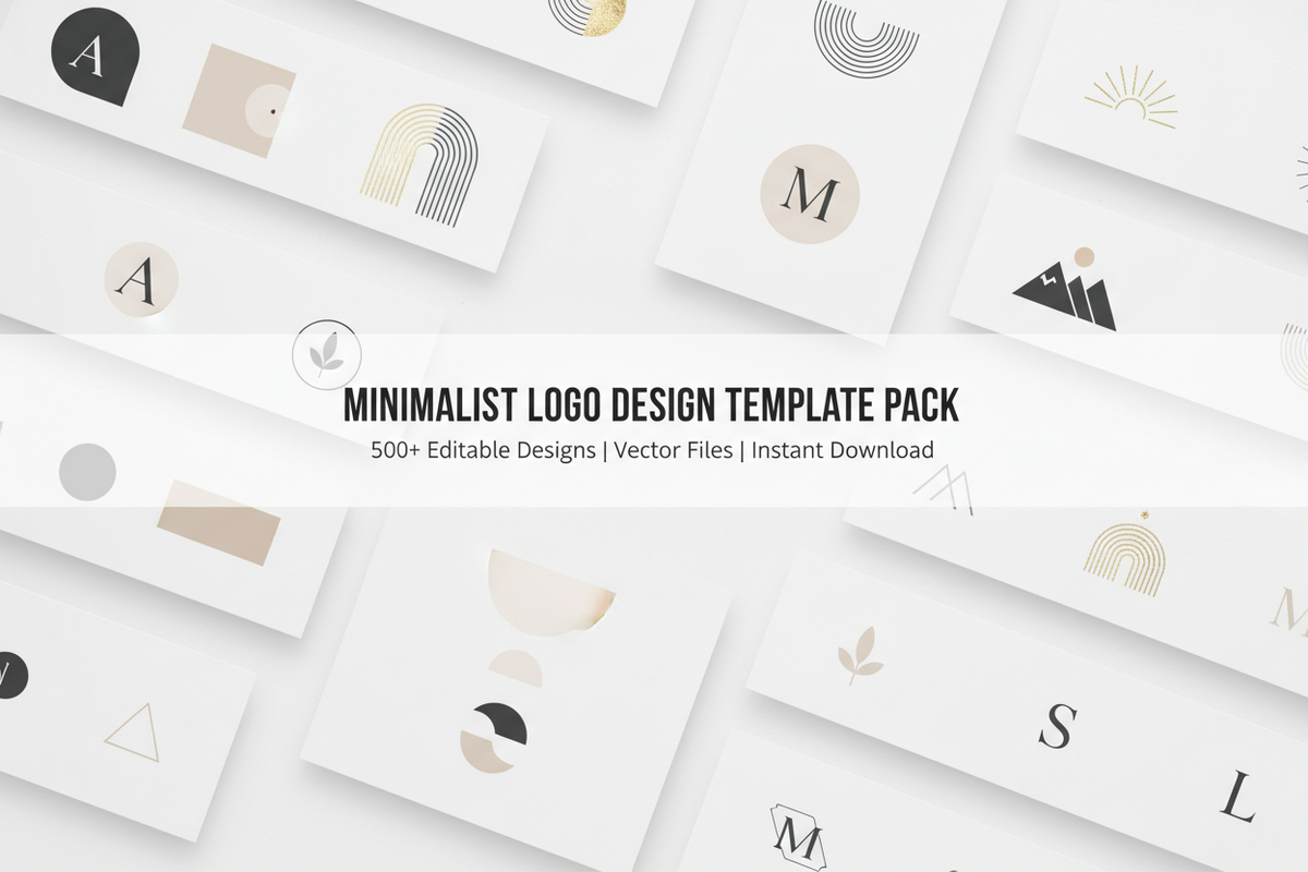 Minimalist Logo Design Template Pack